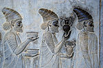 Persepolis stairs of the Apadana relief.jpg